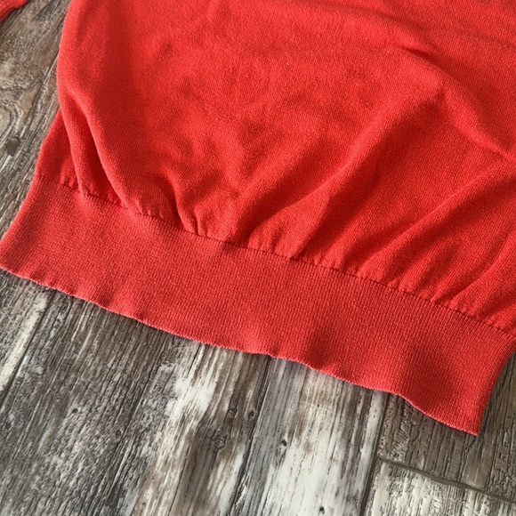 BANANAS REPUBLIC RED SWEATER, XSMALL - Picture 7 of 10